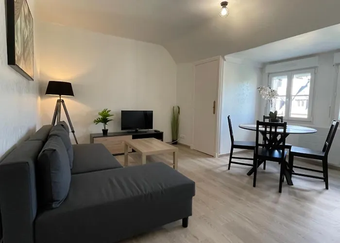 Appartement Renove Tout Equipe, Centre Ville, Proche De La Gare Et Commerce